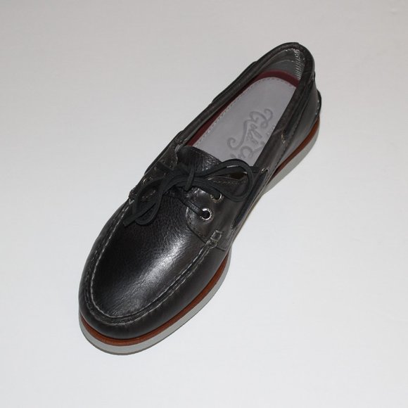 Sperry Gold Cup Boat Shoe in Midnight Grey Sperry Top-Sider Men Gold Cup Authentic Original Rivingston  main image 2
